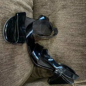Black aerology by aerosoles high heels